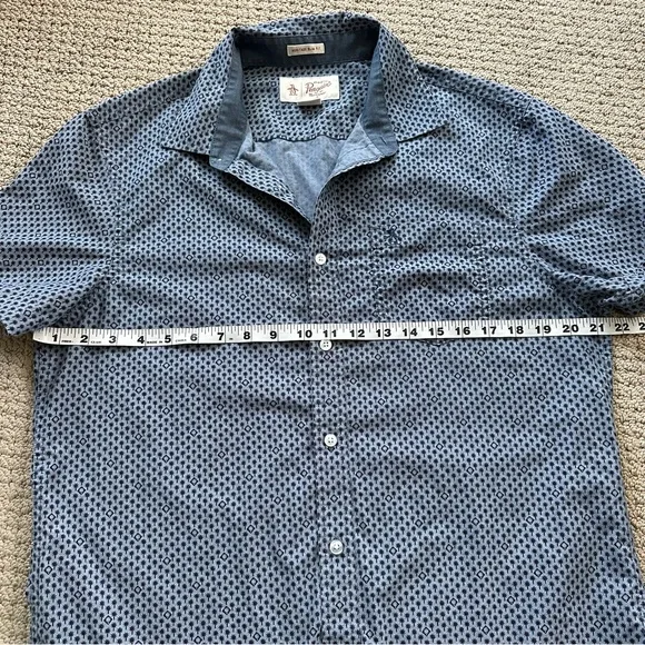 Penguin short sleeve button down shirt mens - Picture 3 of 7